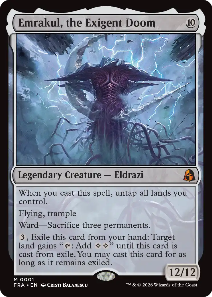 Emrakul, the Exigent Doom (FRA) #1 [EN/N]