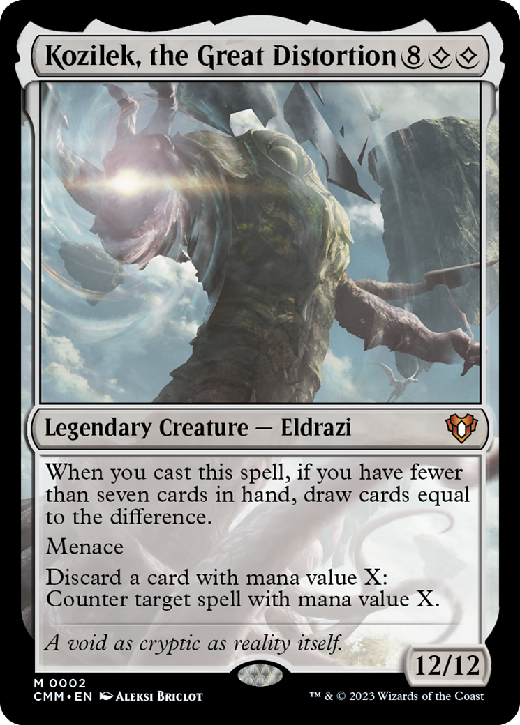Kozilek, the Great Distortion (CMM) #2 [EN/N]