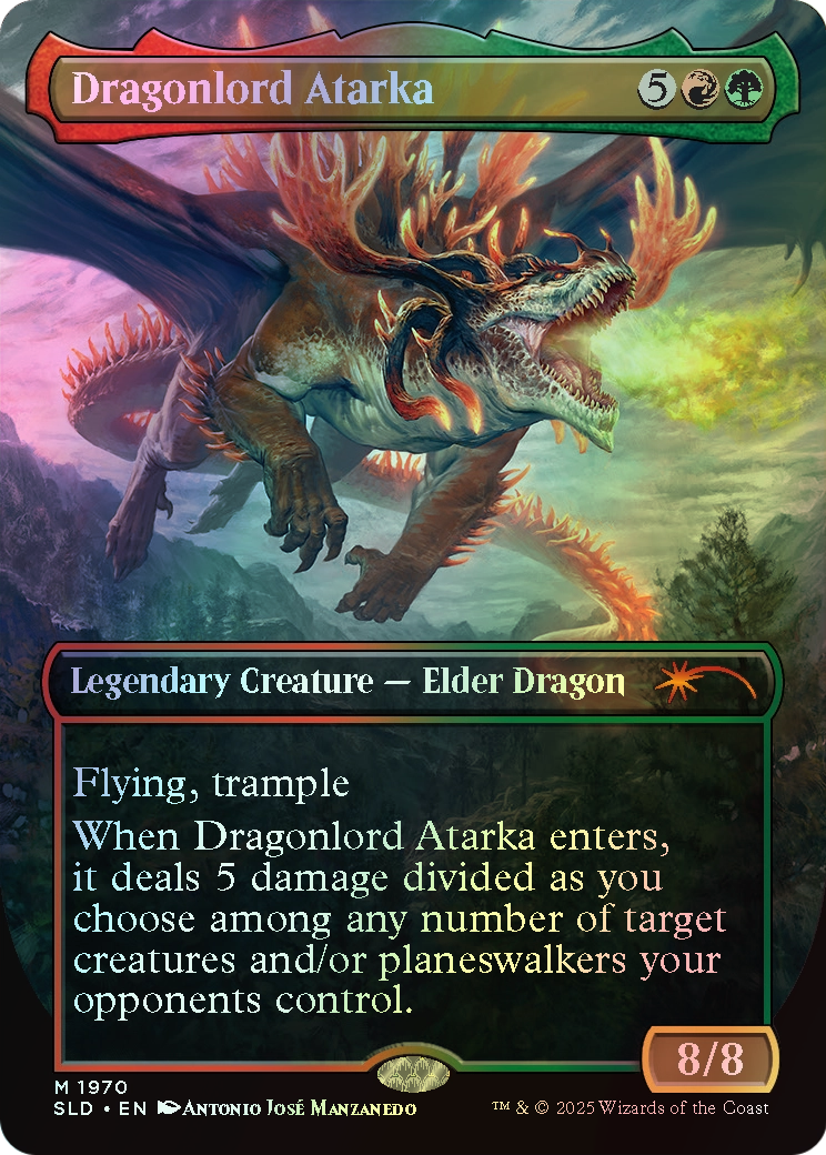 Dragonlord Atarka // Dragonlord Atarka (SLD) #1970 [EN/F] s/o