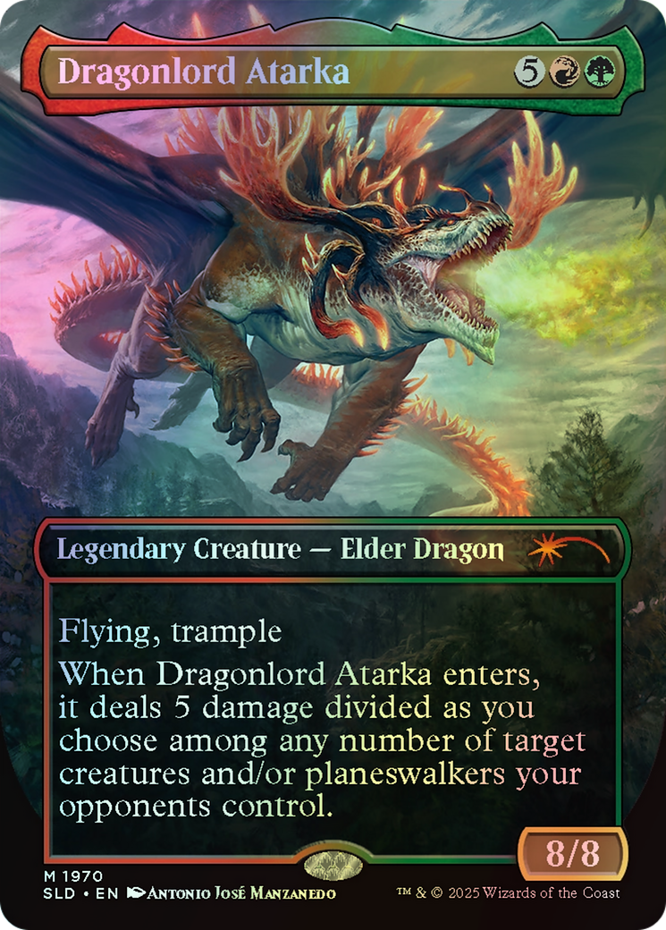 Dragonlord Atarka // Dragonlord Atarka (SLD) #1970 [EN/F] s/o