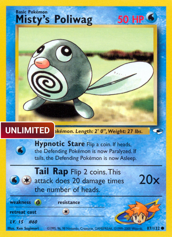 Misty's Poliwag (G1) #087 [EN/U] s/o