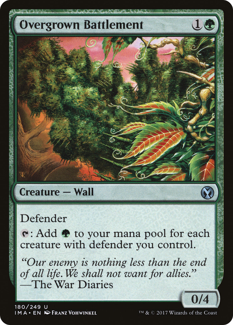 Overgrown Battlement (IMA) #180 [EN/N]