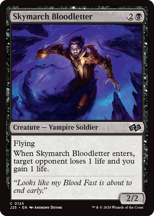 Skymarch Bloodletter (J25) #125 [EN/N] s/o