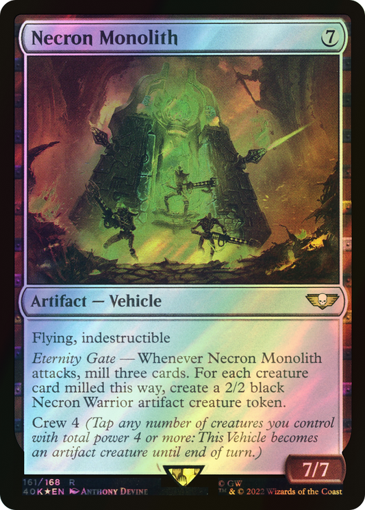 Necron Monolith - Surge Foil (40K) #161★ [EN/F]