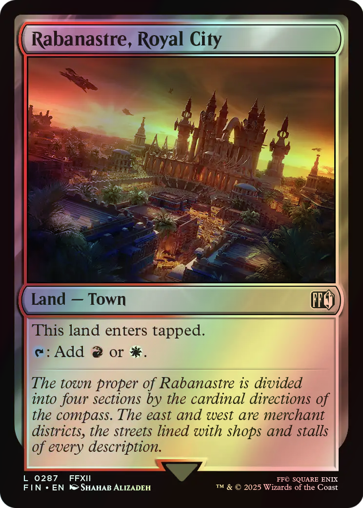 Rabanastre, Royal City (FIN) #287 [EN/F] s/o