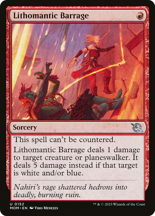 Lithomantic Barrage (MOM) #152 [EN/N]