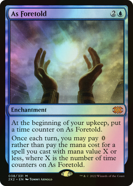 As Foretold (2X2) #38 [EN/F] s/o