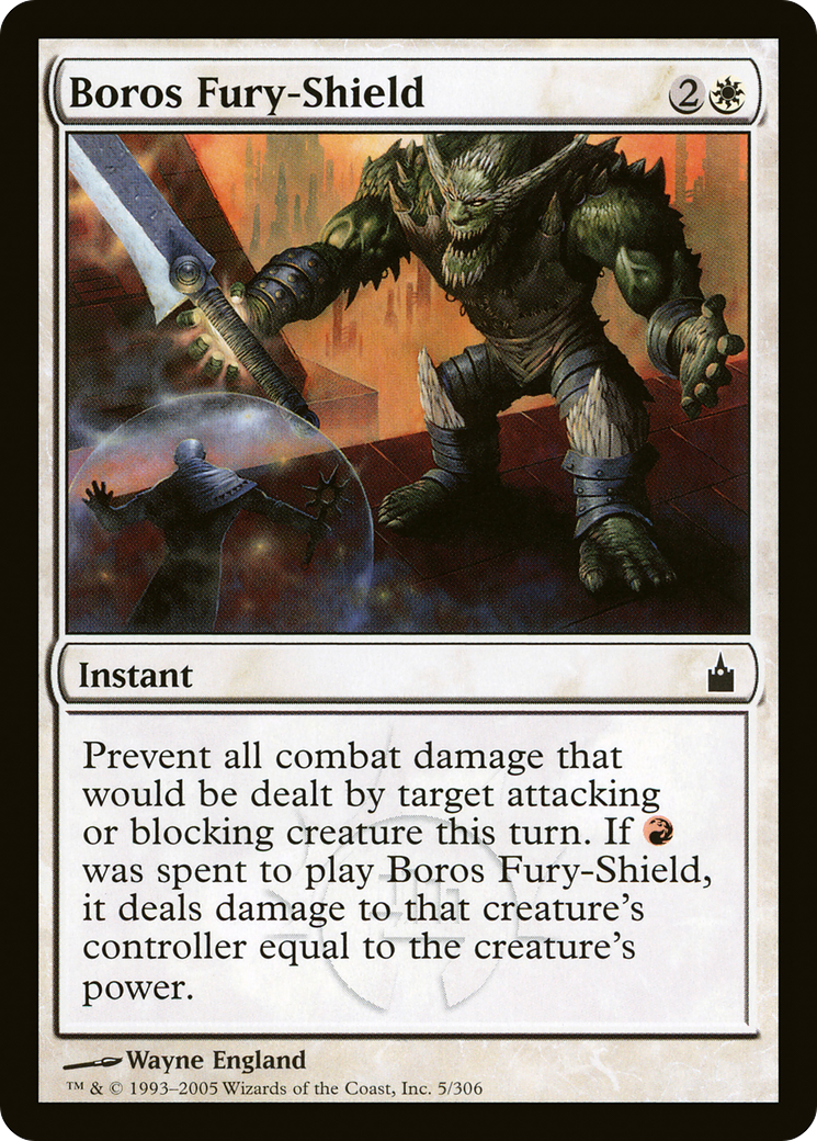 Boros Fury-Shield (RAV) #5 [EN/N] s/o
