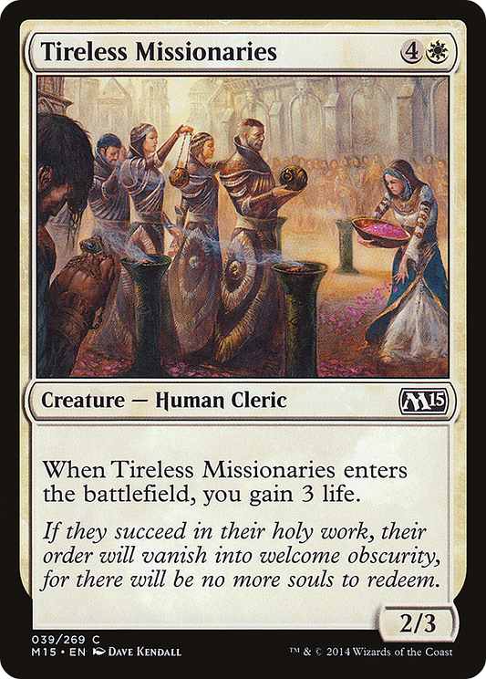 Tireless Missionaries (M15) #39 [EN/N]
