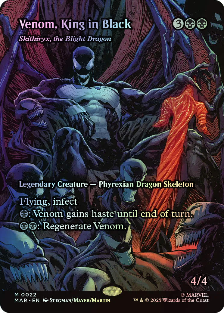 Skithiryx, the Blight Dragon (MAR) #22 [EN/F] s/o