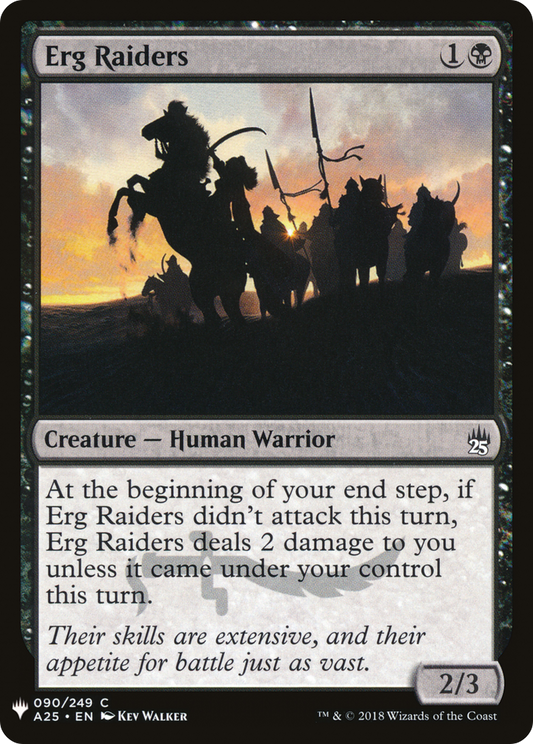 Erg Raiders (PLST) #A25-90 [EN/N]