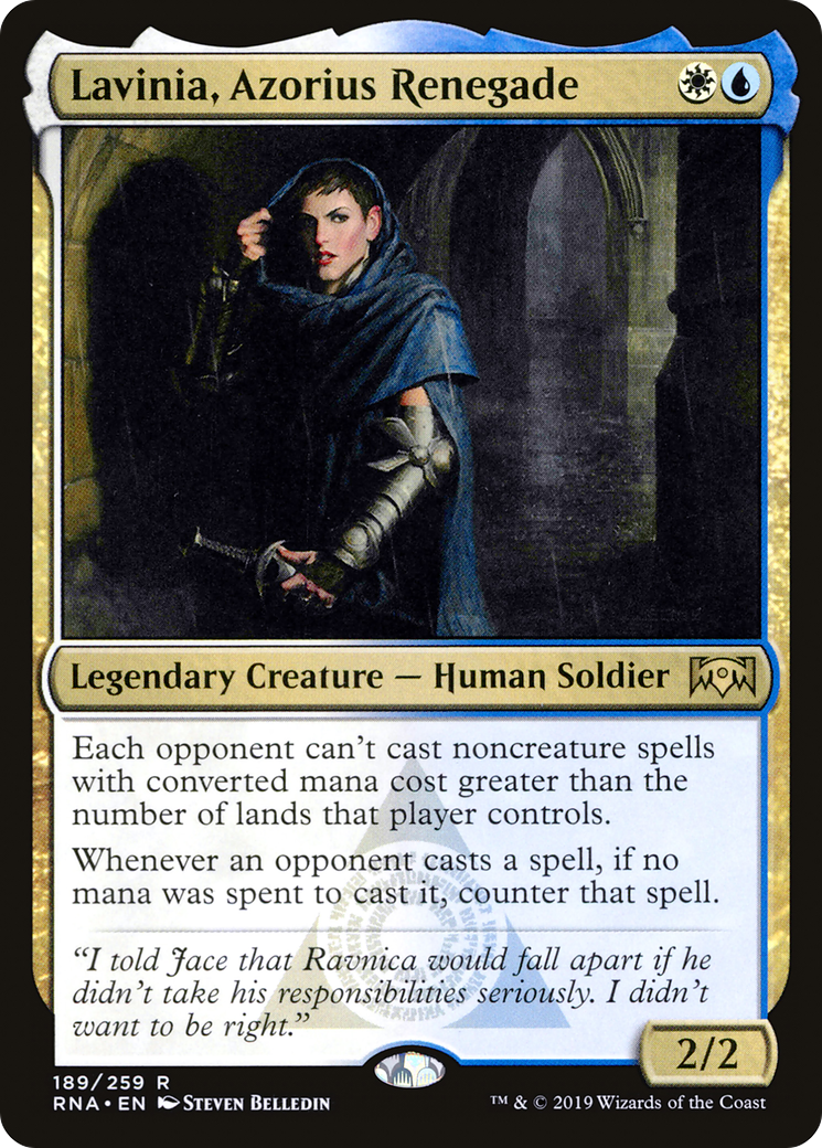 Lavinia, Azorius Renegade (RNA) #189 [EN/N] s/o