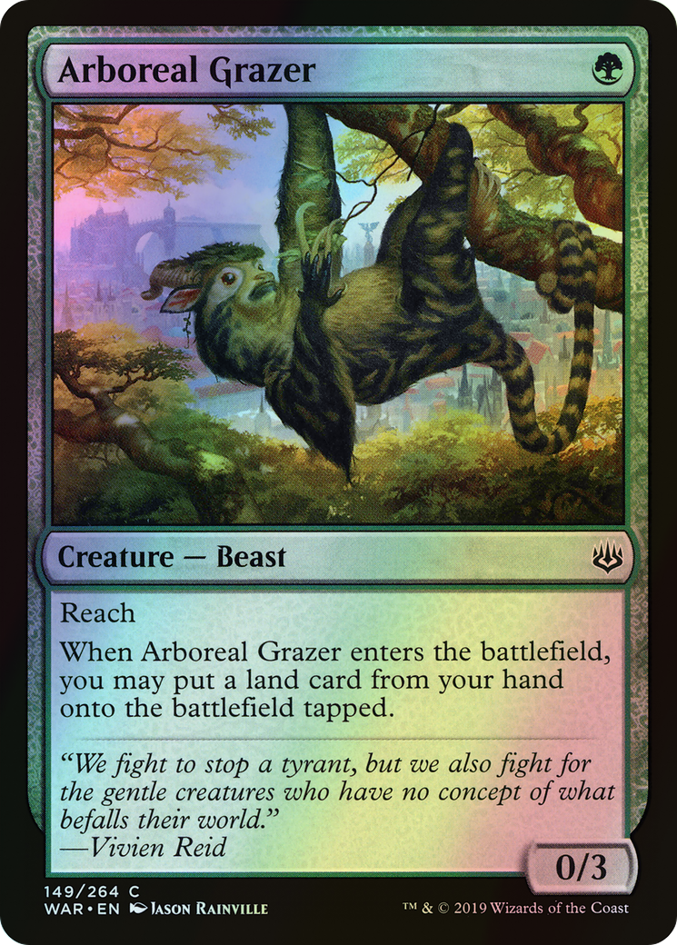 Arboreal Grazer (WAR) #149 [EN/F]