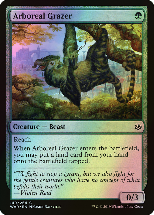 Arboreal Grazer (WAR) #149 [EN/F]