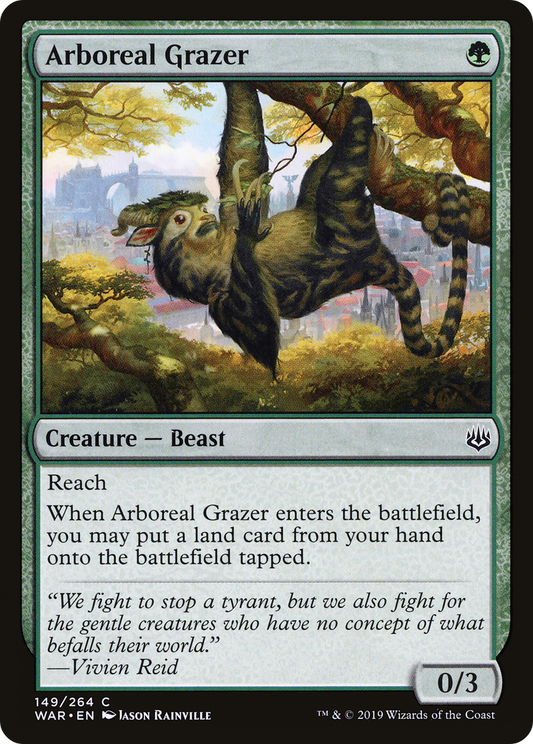 Arboreal Grazer (WAR) #149 [EN/N]