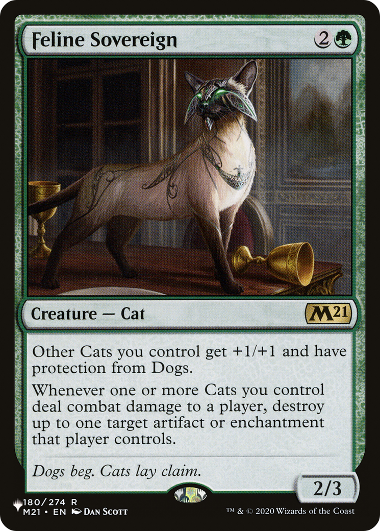 Feline Sovereign (PLST) #M21-180 [EN/N]