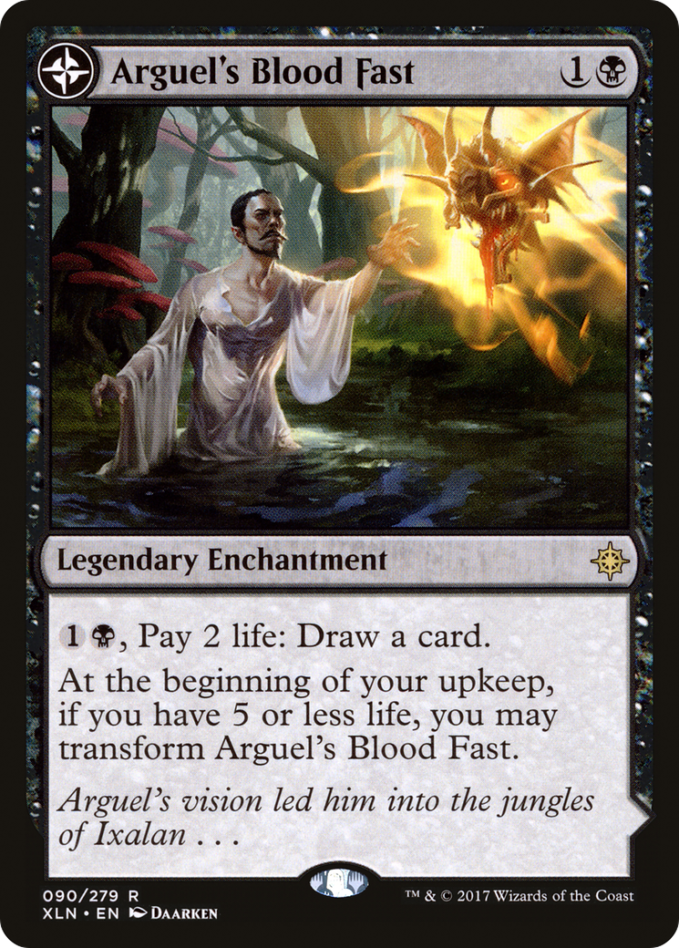 Arguel's Blood Fast // Temple of Aclazotz (XLN) #90 [EN/N]