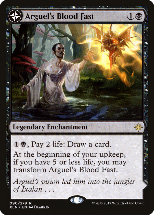 Arguel's Blood Fast // Temple of Aclazotz (XLN) #90 [EN/N]