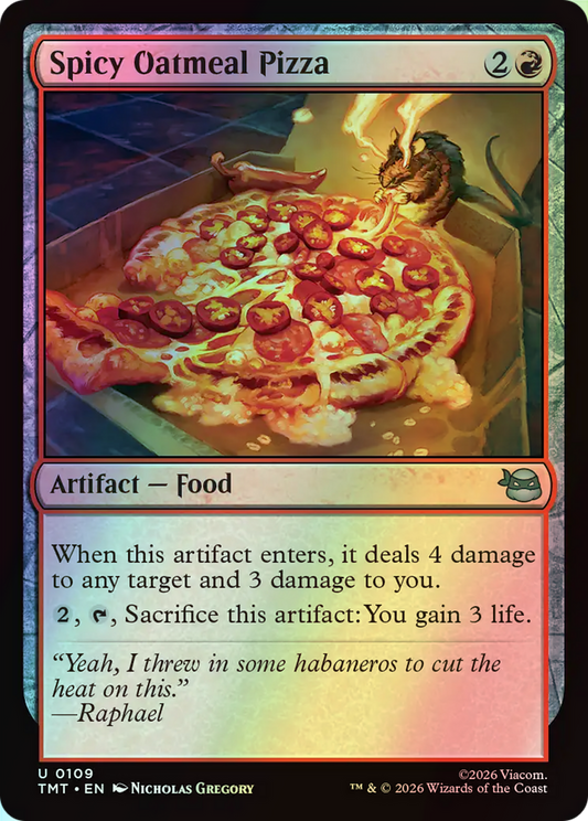 Spicy Oatmeal Pizza (TMT) #109 [EN/F]