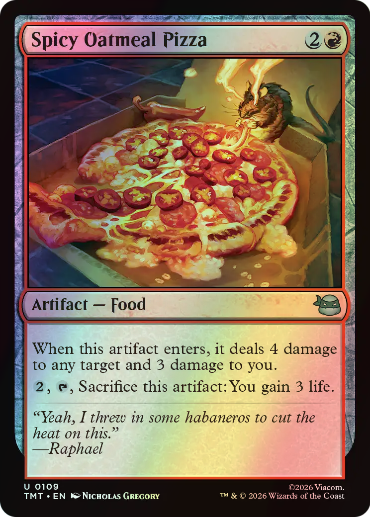 Spicy Oatmeal Pizza (TMT) #109 [EN/F]