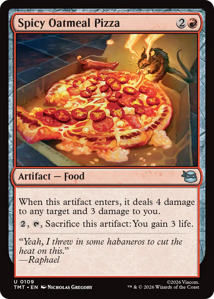 Spicy Oatmeal Pizza (TMT) #109 [EN/N]