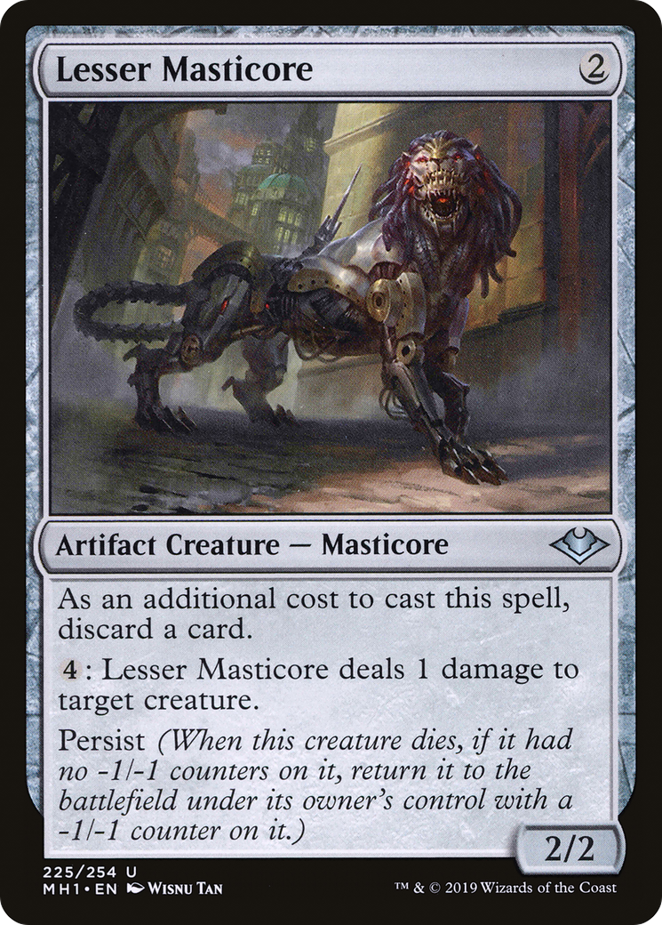 Lesser Masticore (MH1) #225 [EN/N] s/o