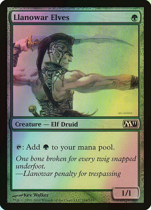 Llanowar Elves (M11) #184 [EN/F] s/o