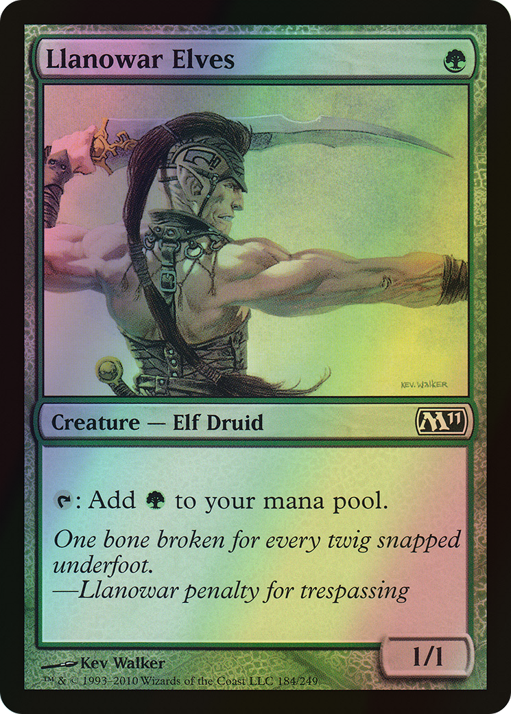 Llanowar Elves (M11) #184 [EN/F] s/o