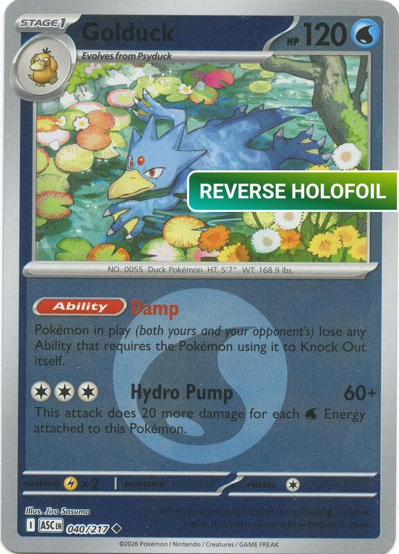 Golduck (Energy Symbol Pattern) (ASC) #040_V3 [EN/R]