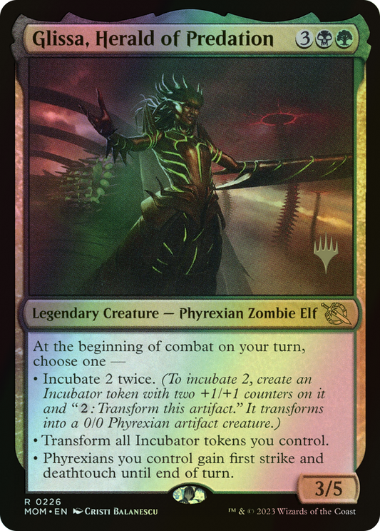 Glissa, Herald of Predation (PMOM) #226p [EN/F]