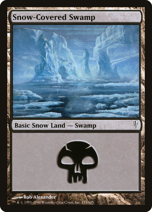 Snow-Covered Swamp (CSP) #153 [EN/N]