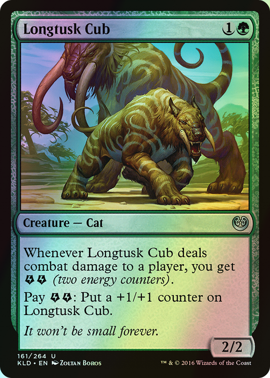 Longtusk Cub (KLD) #161 [EN/F]