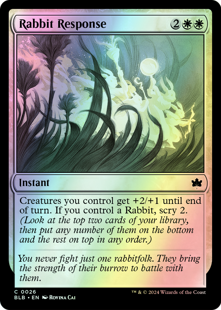 Rabbit Response (BLB) #26 [EN/F]