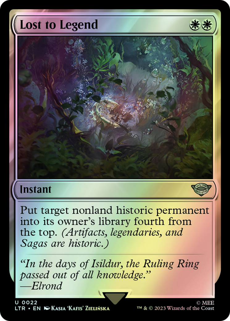 Lost to Legend (LTR) #22 [EN/F]