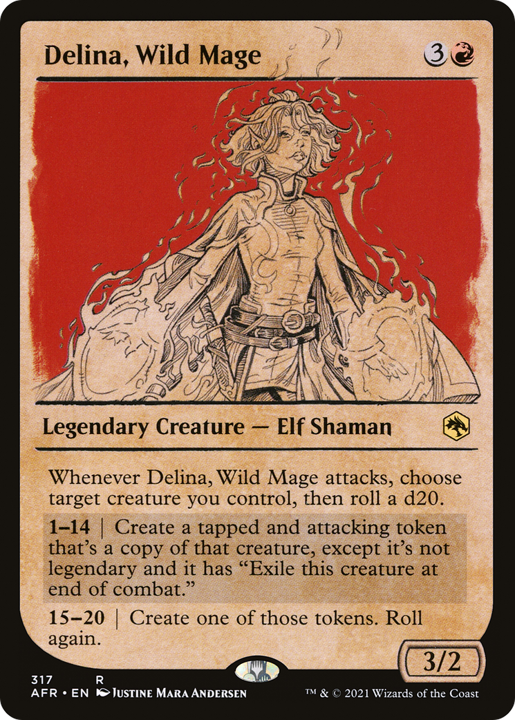 Delina, Wild Mage (AFR) #317 [EN/N]