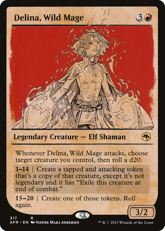 Delina, Wild Mage (AFR) #317 [EN/N]