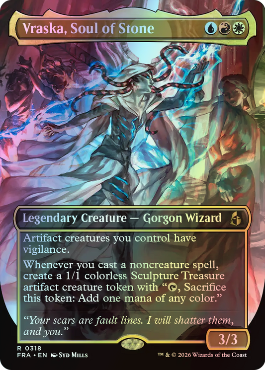 Vraska, Soul of Stone (FRA) #318 [EN/F]