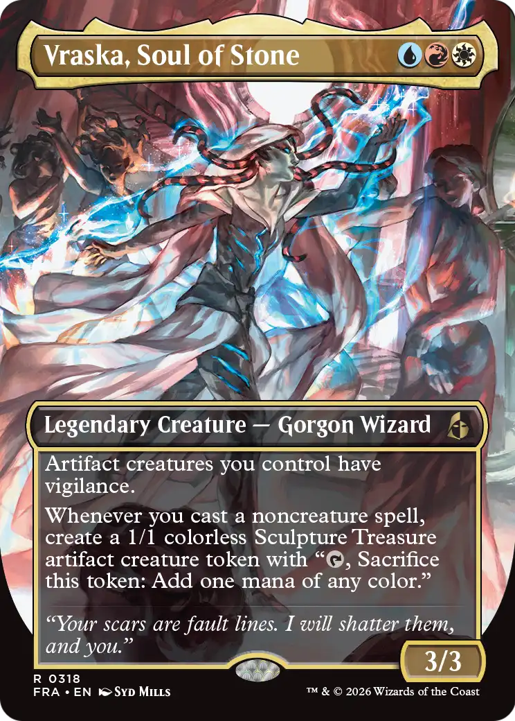 Vraska, Soul of Stone (FRA) #318 [EN/N]
