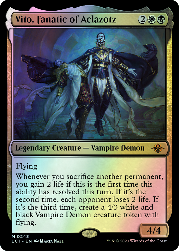 Vito, Fanatic of Aclazotz (LCI) #243 [EN/F]