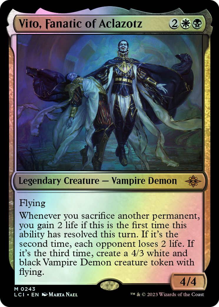Vito, Fanatic of Aclazotz (LCI) #243 [EN/F]