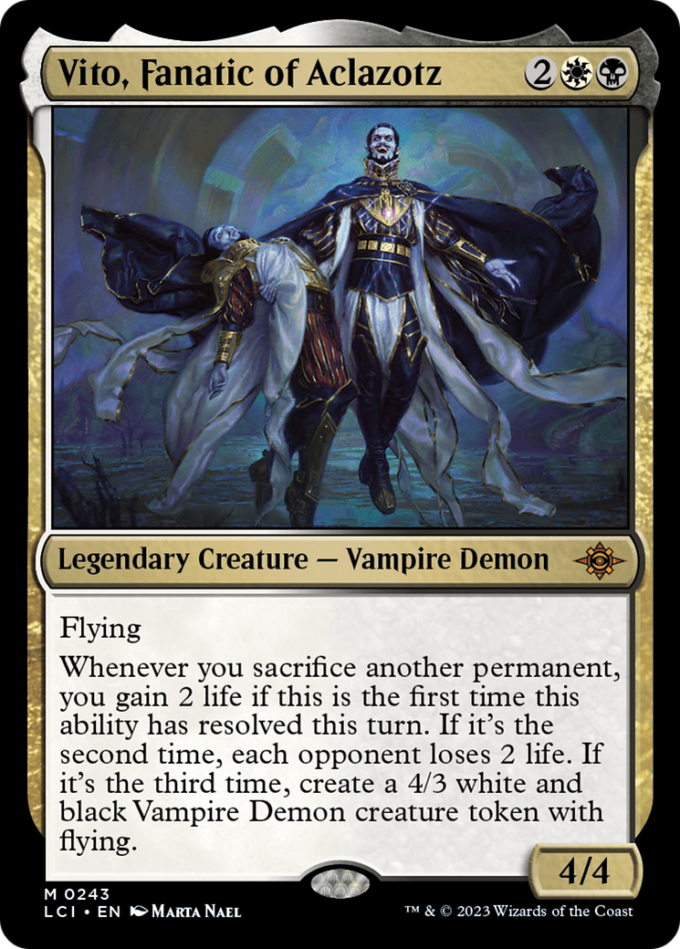 Vito, Fanatic of Aclazotz (LCI) #243 [EN/N]