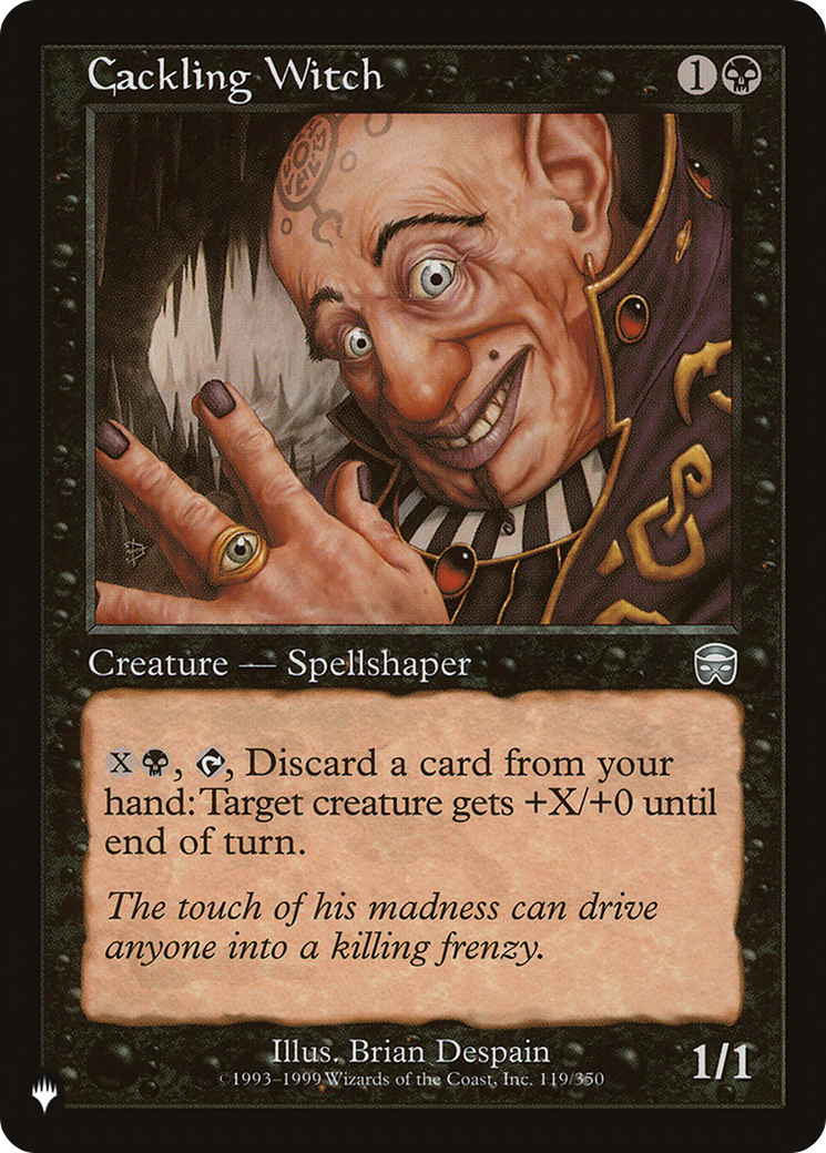 Cackling Witch (PLST) #MMQ-119 [EN/N] s/o