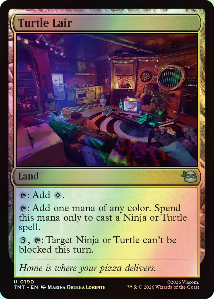 Turtle Lair (TMT) #190 [EN/F]