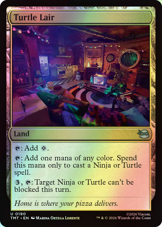 Turtle Lair (TMT) #190 [EN/F]