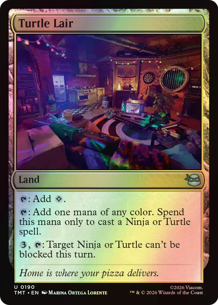 Turtle Lair (TMT) #190 [EN/F]