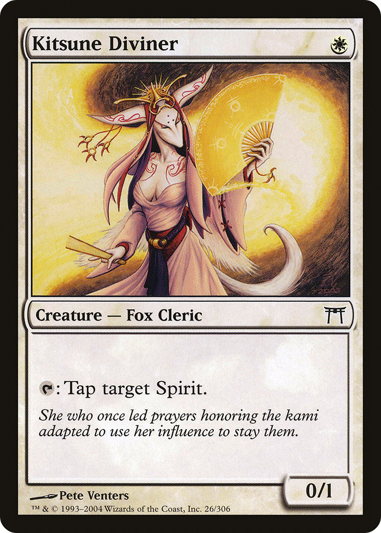 Kitsune Diviner (CHK) #26 [EN/N]
