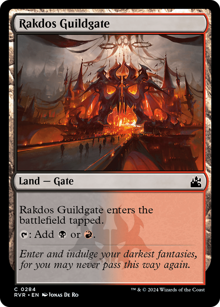 Rakdos Guildgate (RVR) #284 [EN/N] s/o