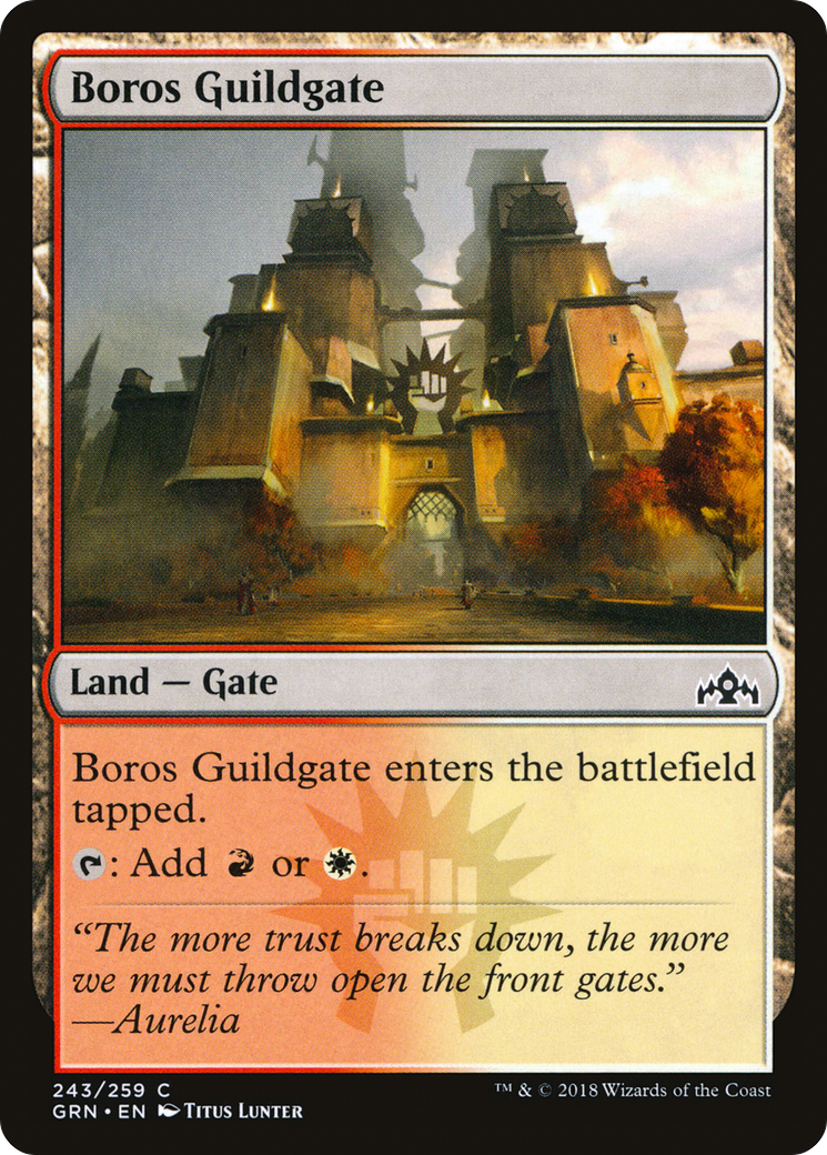 Boros Guildgate (GRN) #243 [EN/N]