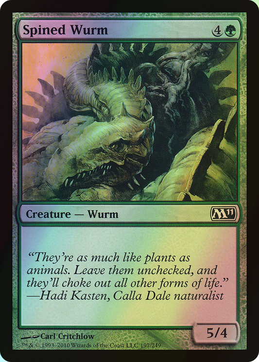 Spined Wurm (M11) #197 [EN/F]