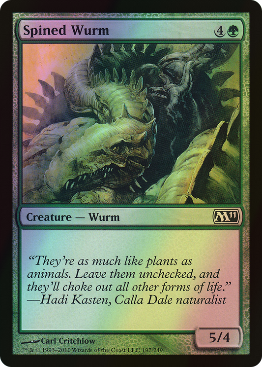 Spined Wurm (M11) #197 [EN/F]